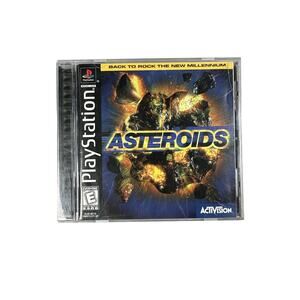Asteroids (Sony PlayStation 1, 1998) Authentic, CIB, Tested